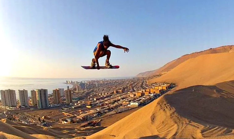 Urban Sandboarding